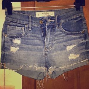 Abercrombie & Fitch denim shorts